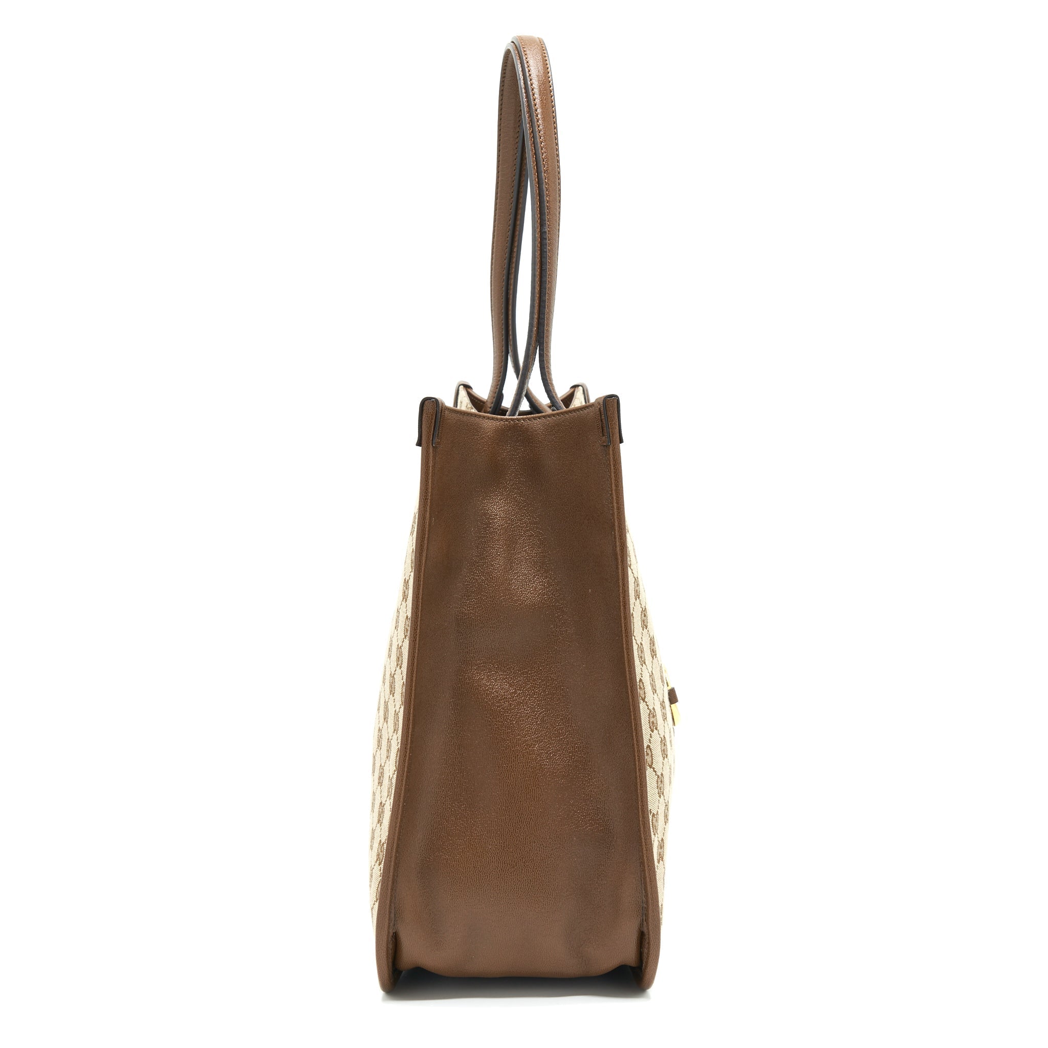 GUCCI 1955 HORSEBIT TOTE BAG BROWN