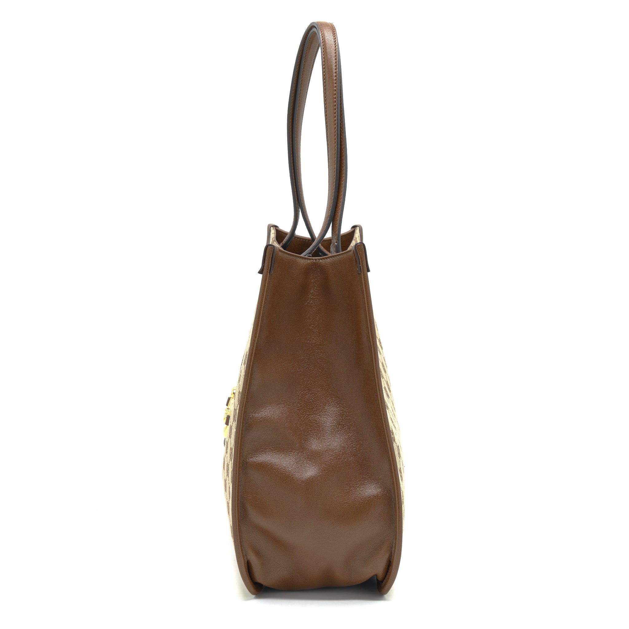GUCCI 1955 HORSEBIT TOTE BAG BROWN