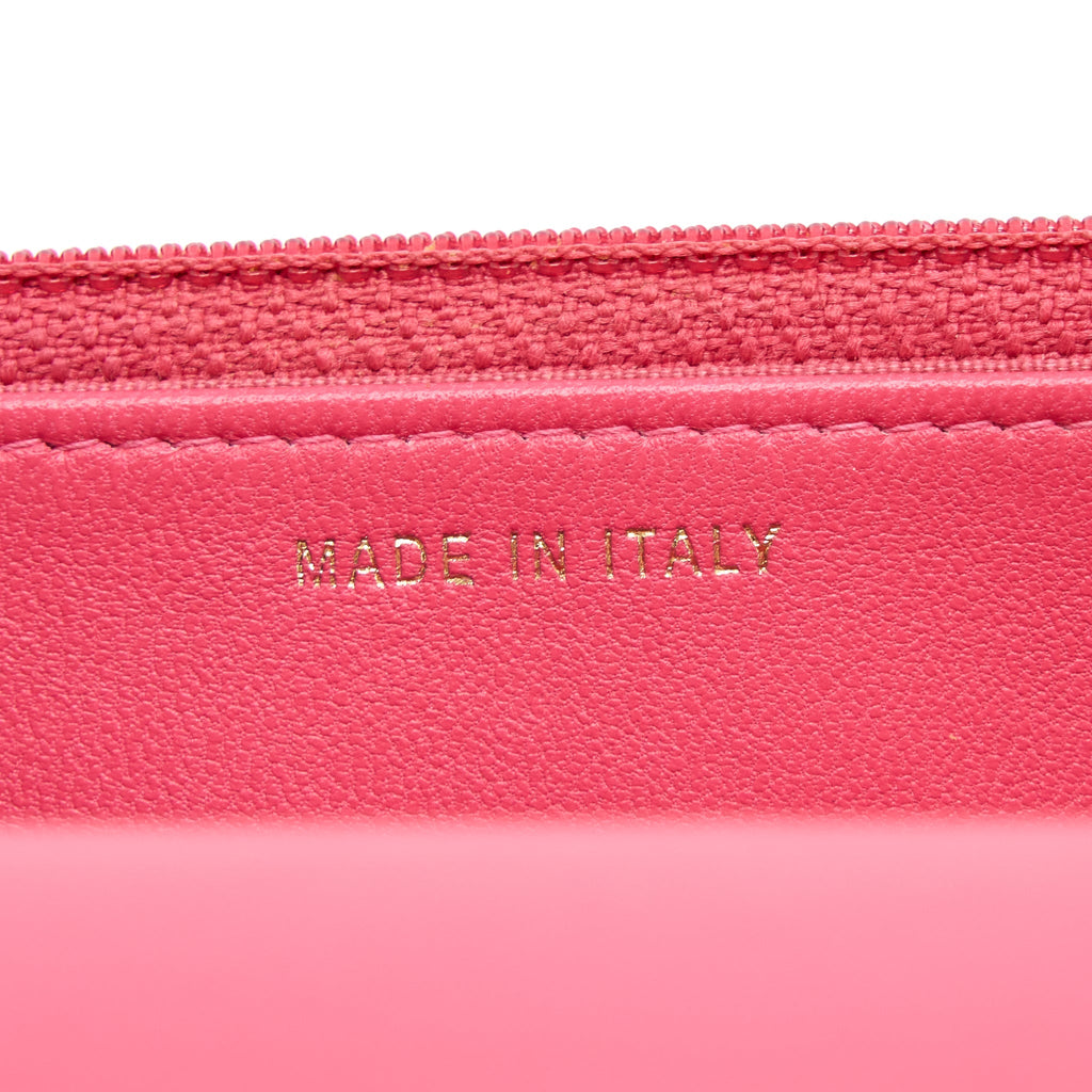 CHANEL TRENDY CC WALLET ON CHAIN LAMBSKIN PINK LGHW