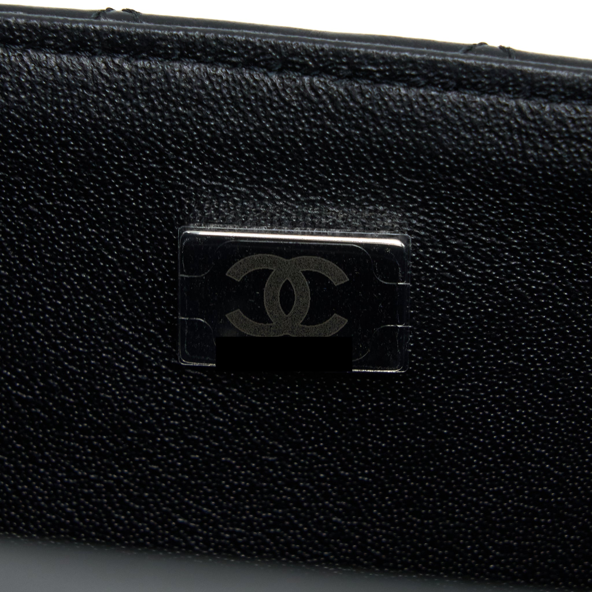 CHANEL MINI RECTANGULAR LAMBSKIN BLACK SHW(MICROCHIP)