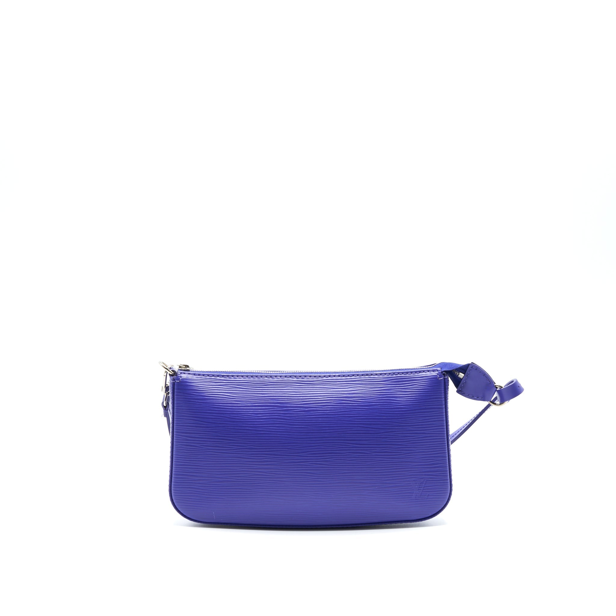 LOUIS VUITTON VINTAGE POCHETTE ACCESSORIES EPI LEATHER PURPLE