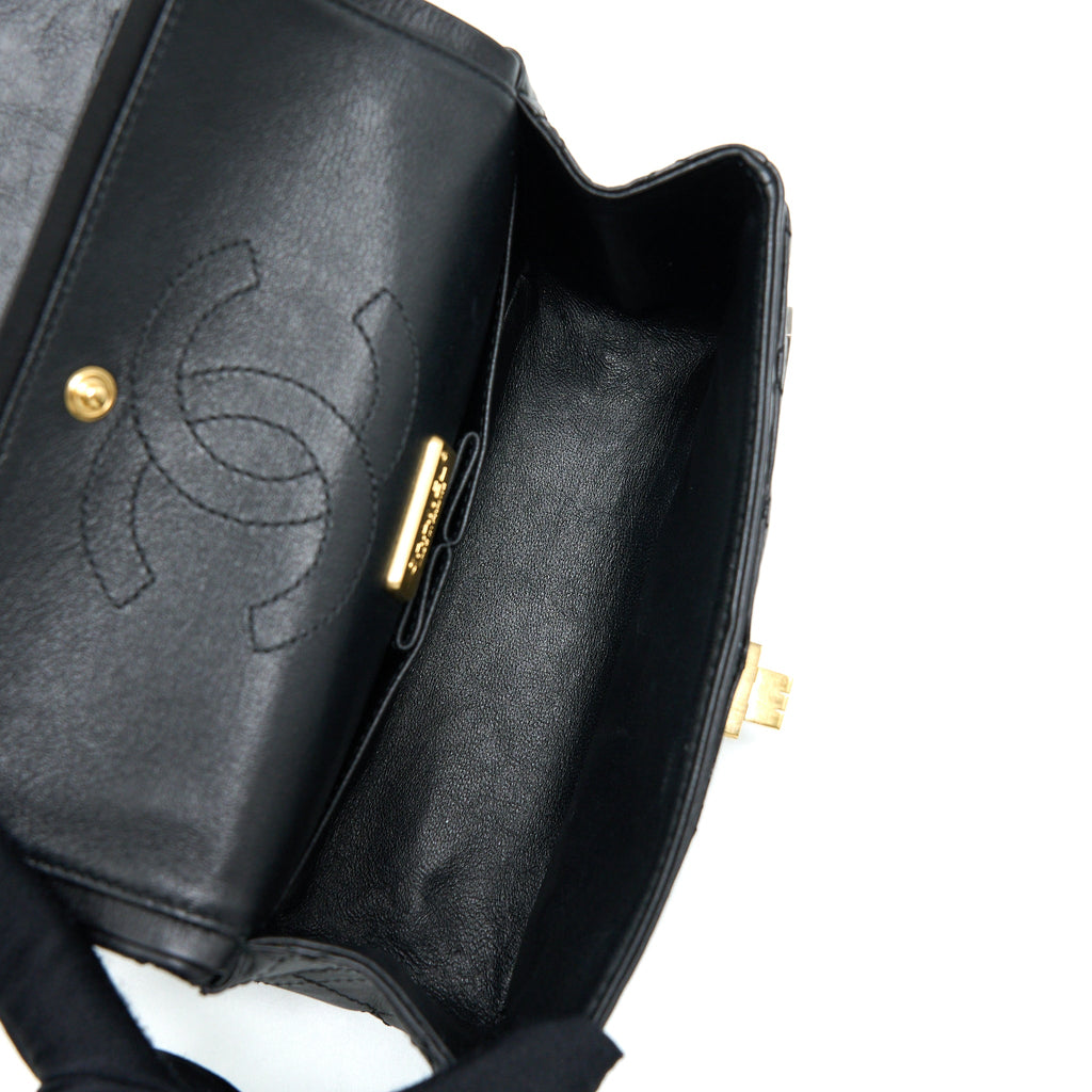 CHANEL MINI 2.55 REISSUE FLAP BAG LUCKY CHARMS CASINO LIMITED AGED CALFSKIN WITH GHW