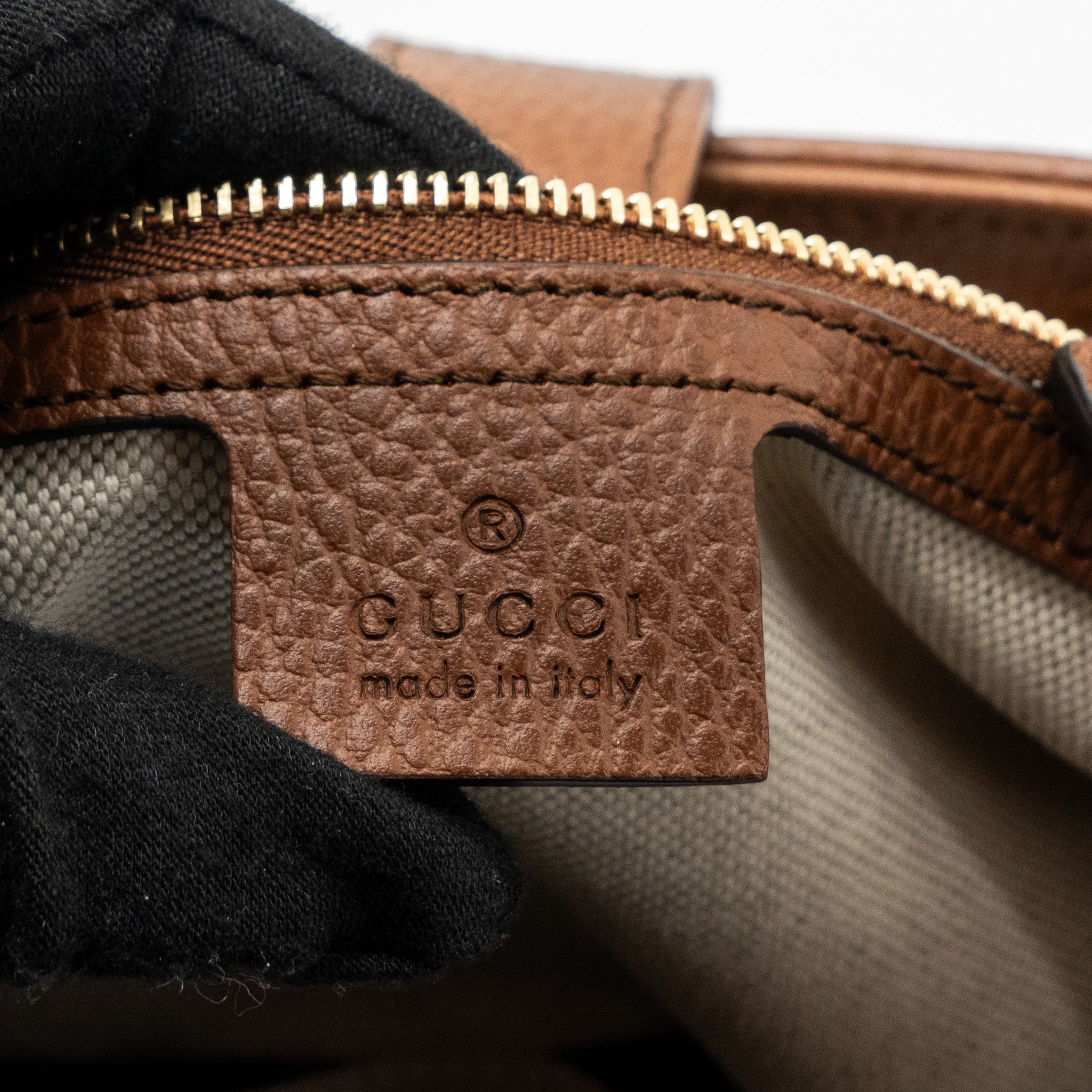 GUCCI JACKIE 1961 SMALL SHOULDER BAG DENIM / CALFSKIN BLUE/ BROWN GHW