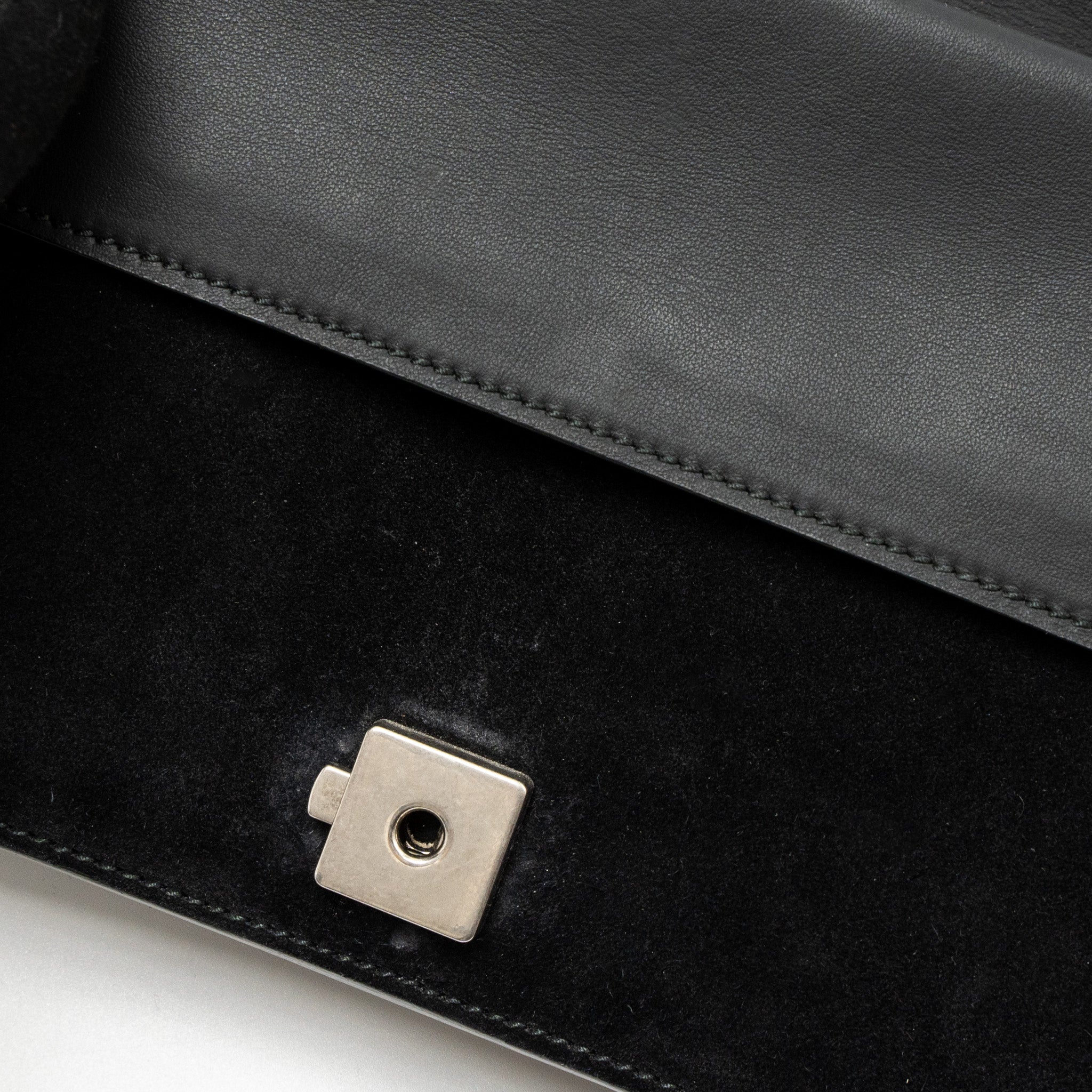 GUCCI SMALL DIONYSUS BAG SUEDE BLACK SHW