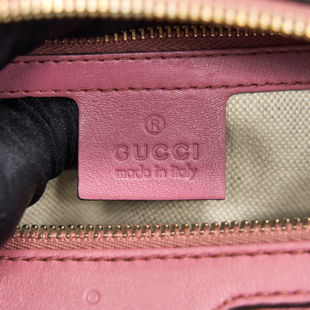 GUCCI BOSTON BAG CALFSKIN LEATHER
