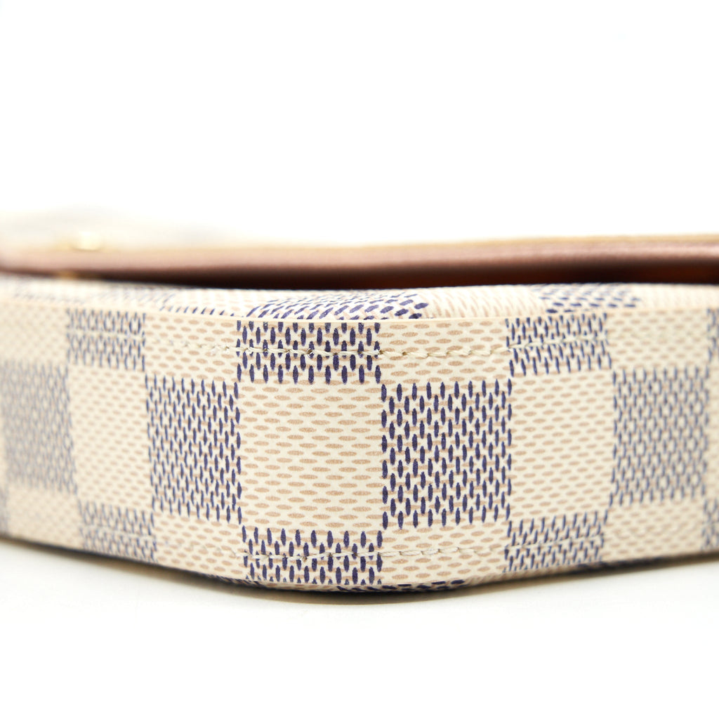 LOUIS VUITTON FELICIE POCHETTE DAMIER AZUR CANVAS