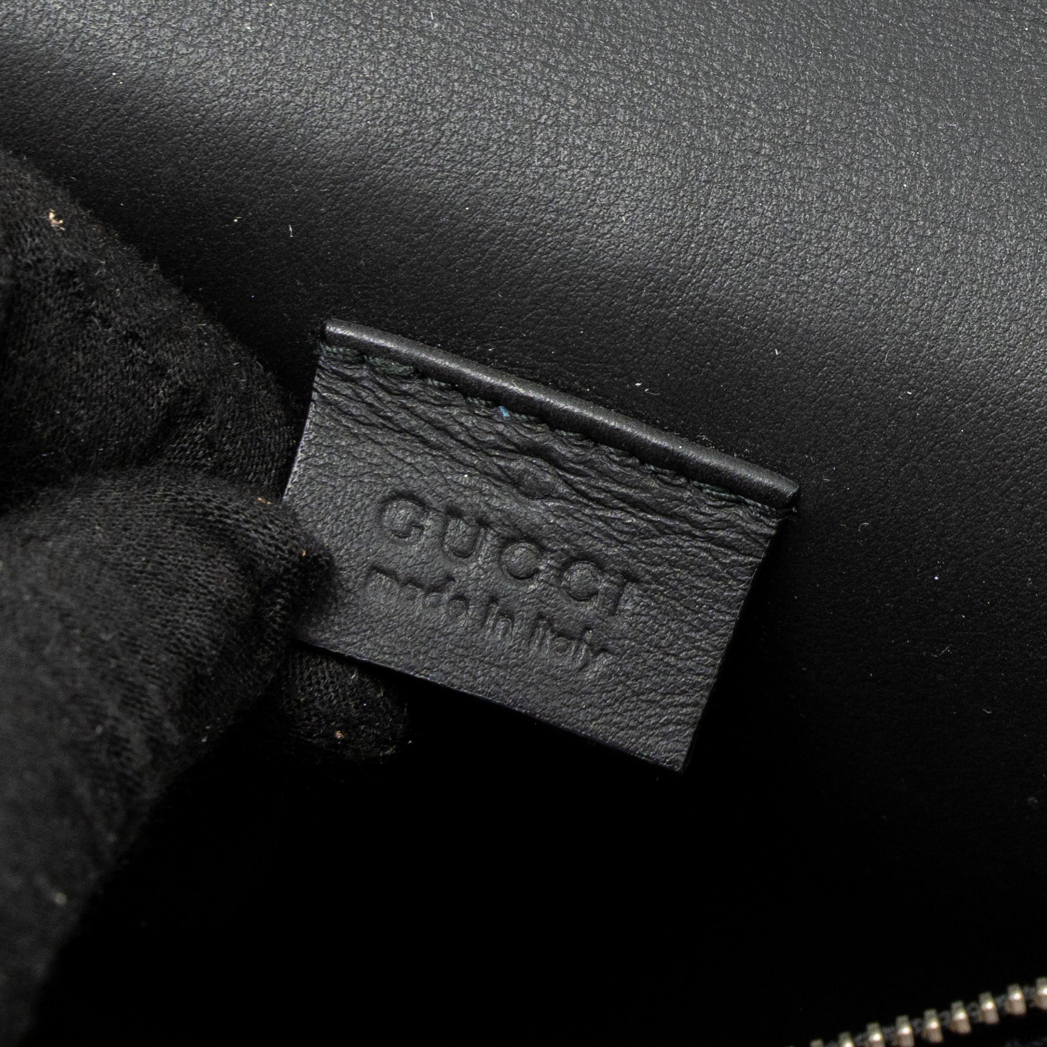 GUCCI SMALL DIONYSUS BAG SUEDE BLACK SHW