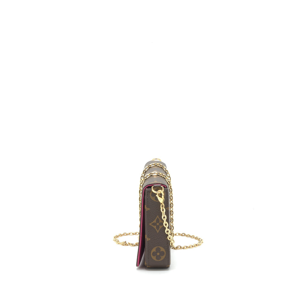 LOUIS VUITTON 2021 CHRISTMAS LIMITED FÉLICIE POCHETTE GHW