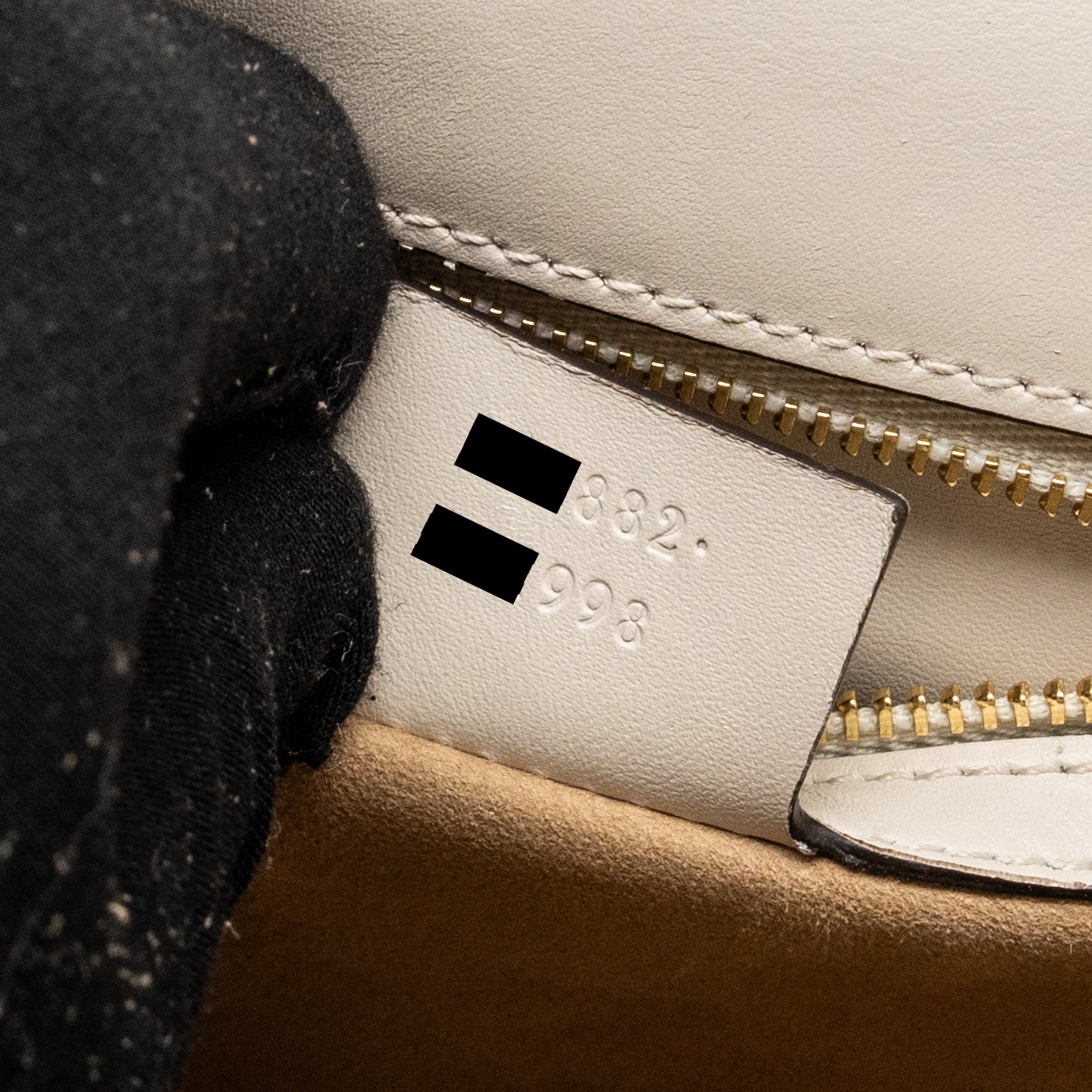 GUCCI MEDIUM SYLVIE BAG CALFSKIN WHITE GHW
