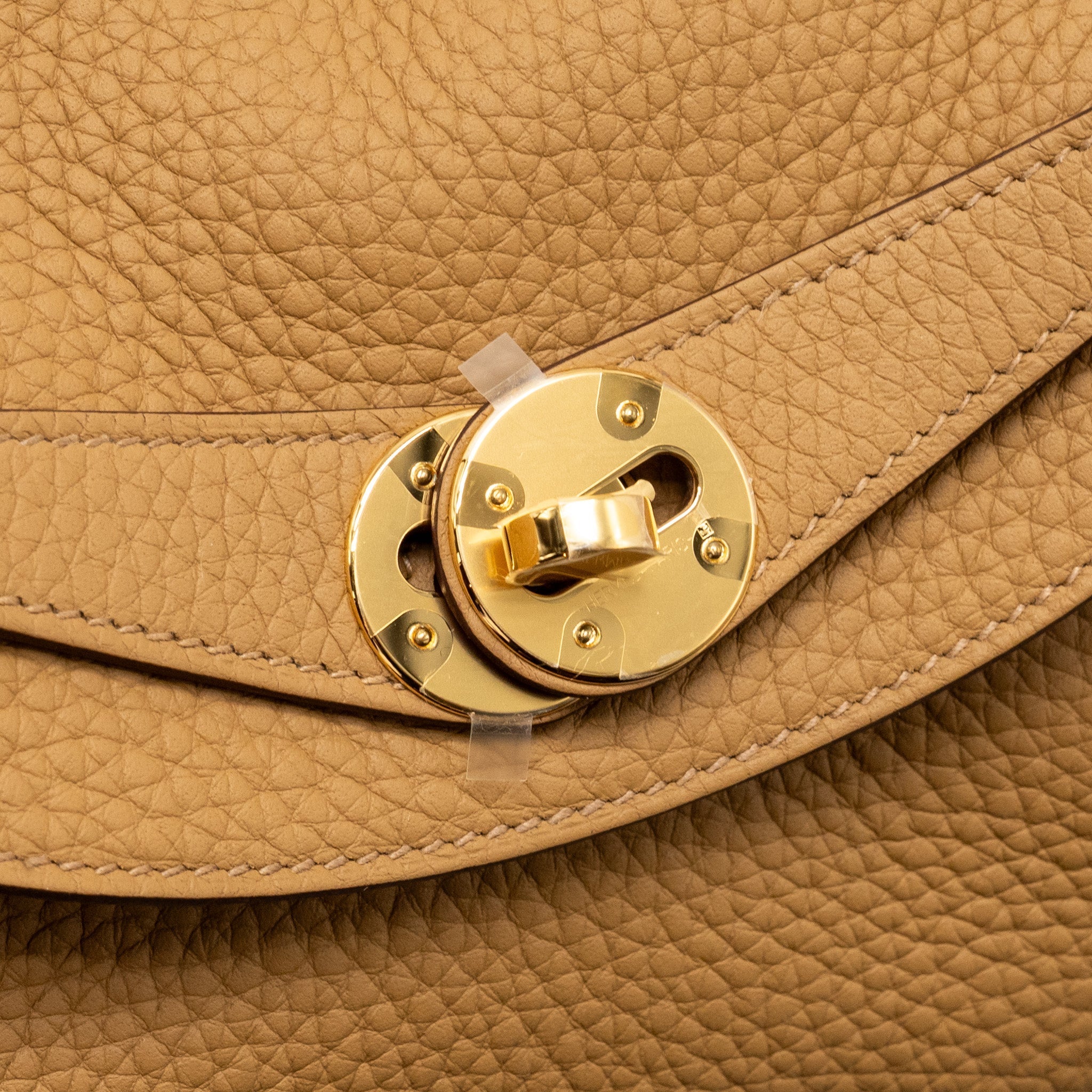 HERMES LINDY 26 CLEMENCE BISCUIT GHW