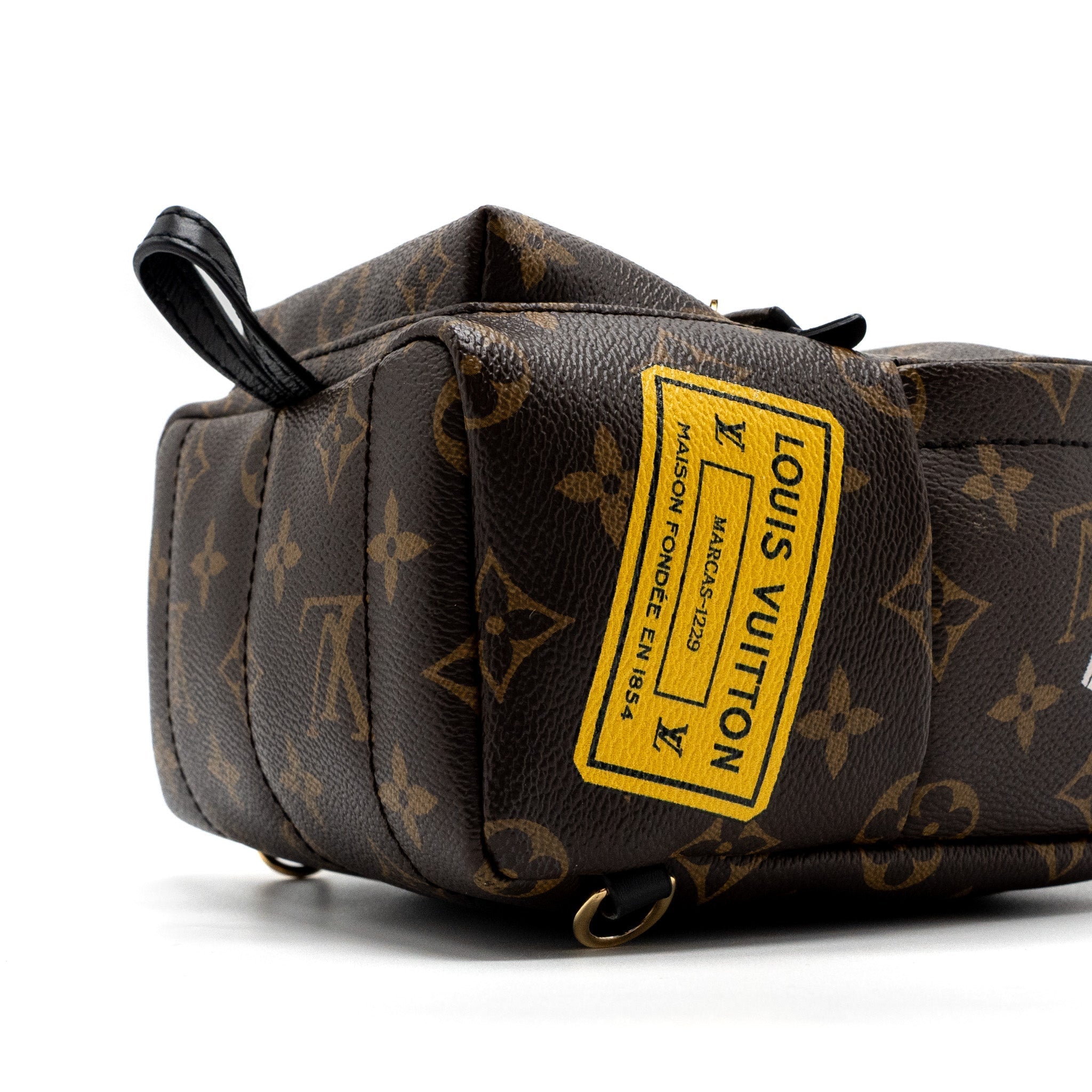 LOUIS VUITTON MINI PALM SPRING BACKPACK LIMITED EDITION MONOGRAM CANVAS/MULTICOLOUR GHW