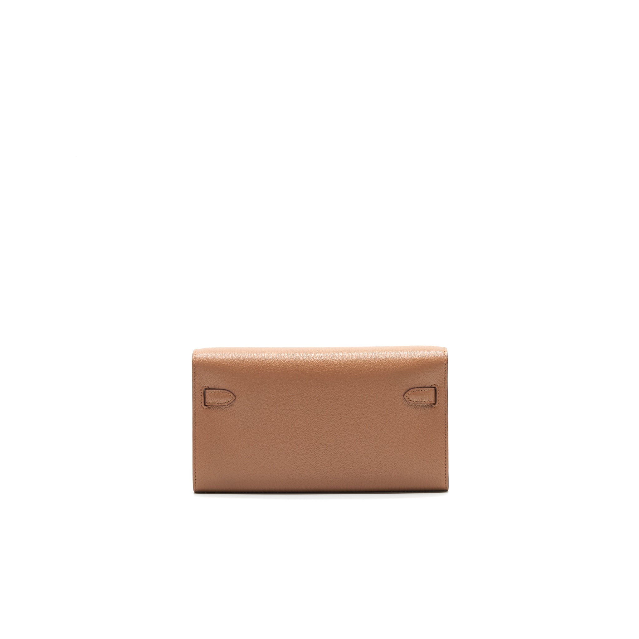 HERMES KELLY TO GO CHEVRE MYSORE LEATHER 2J QUEBRACHO GHW