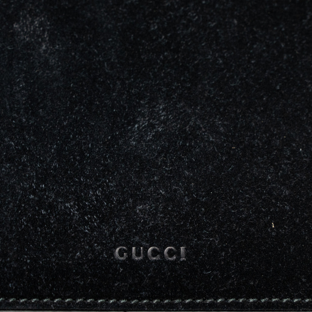 GUCCI SMALL DIONYSUS BAG SUEDE BLACK SHW