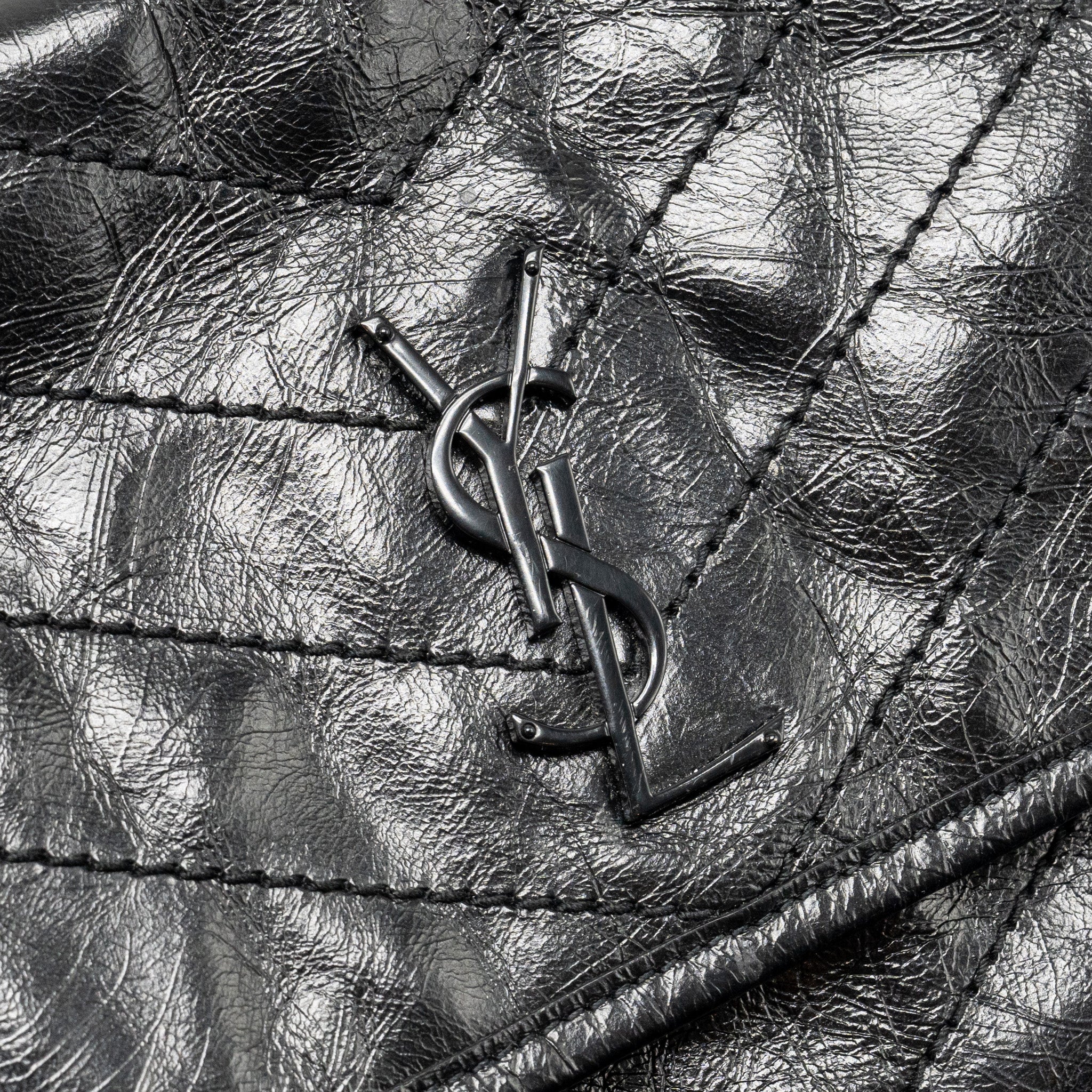 SAINT LAURENT/YSL BABY NIKI BAG CALFSKIN SO BLACK