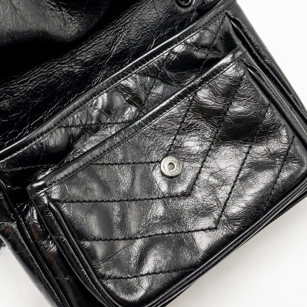 SAINT LAURENT/YSL BABY NIKI BAG CALFSKIN SO BLACK