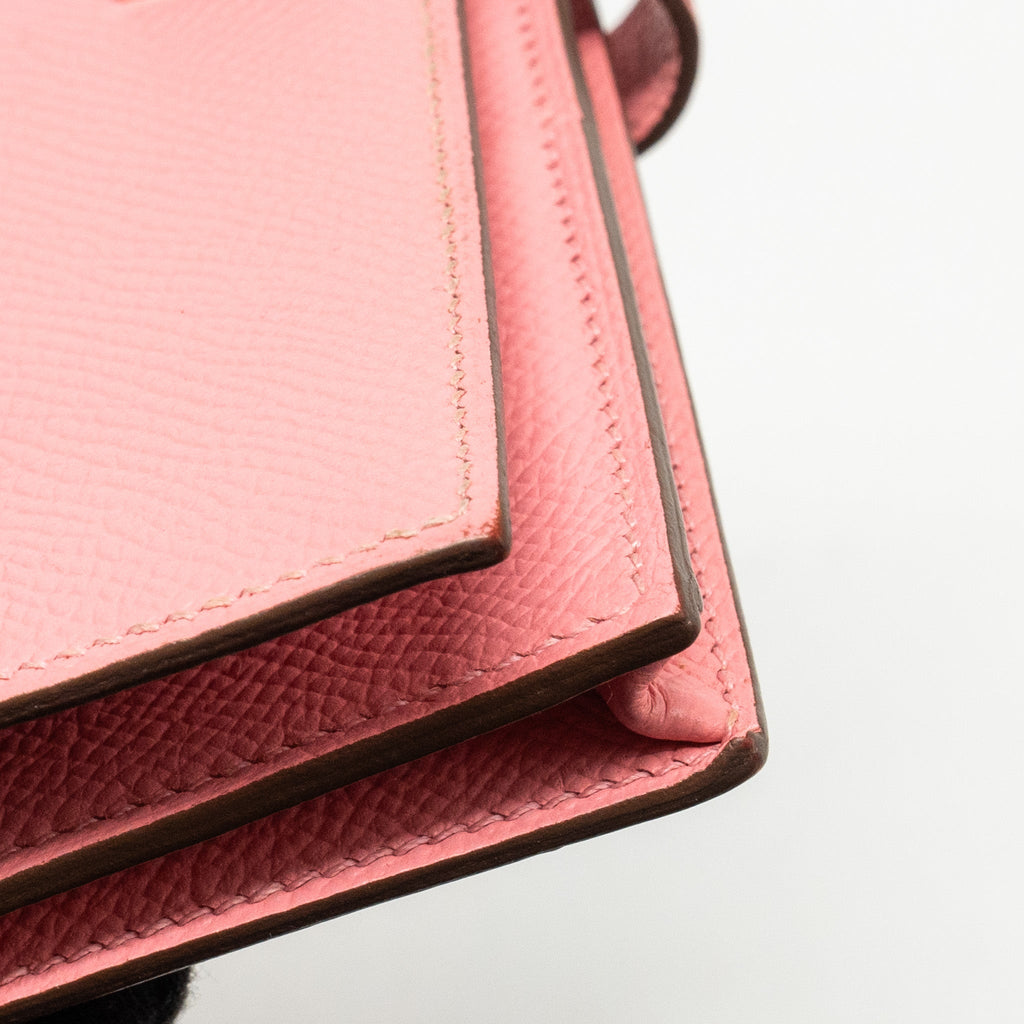 HERMES BEARN LONG WALLET EPSOM ROSE CONFETTI SHW