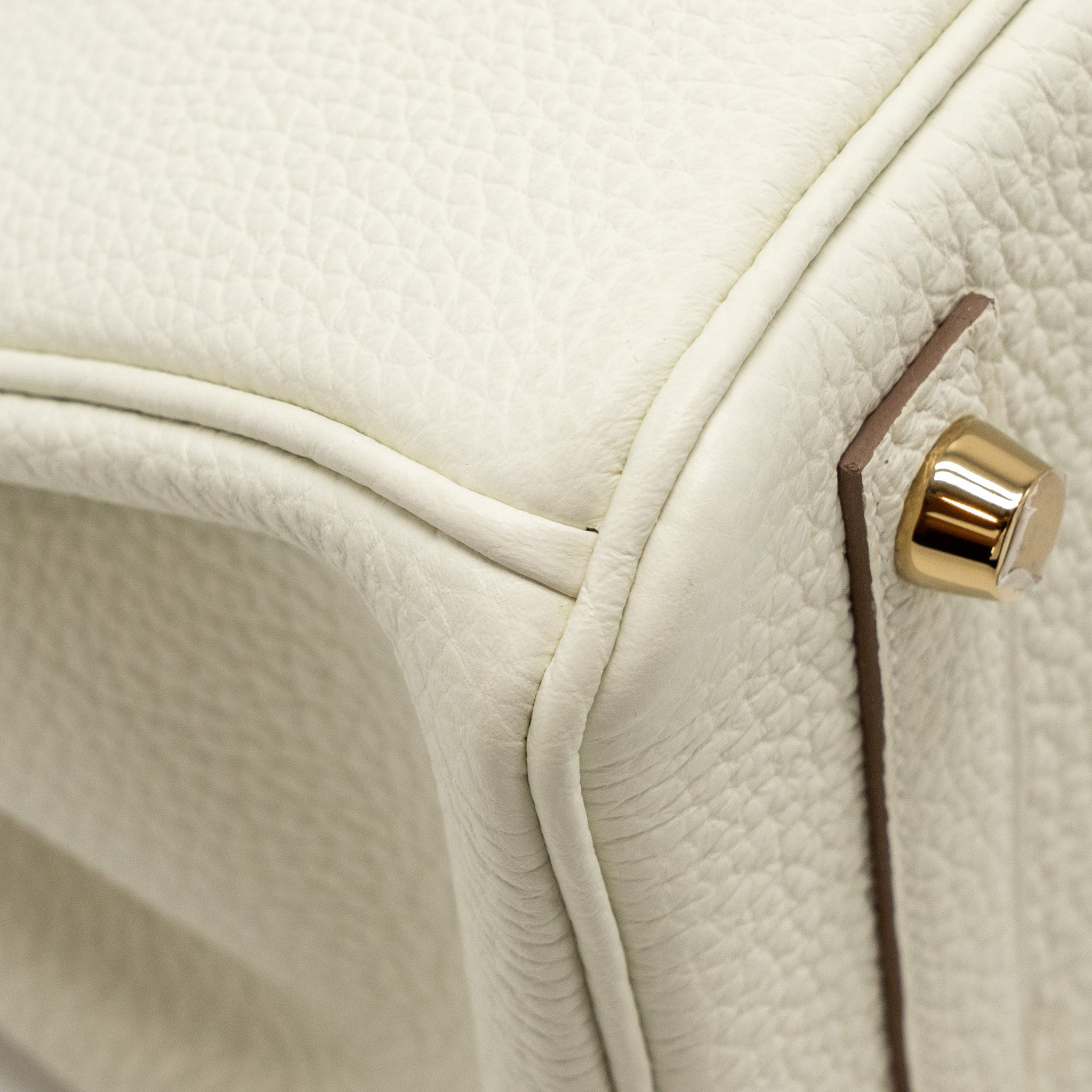 HERMES BIRKIN 25 TOGO MUSHROOM GHW