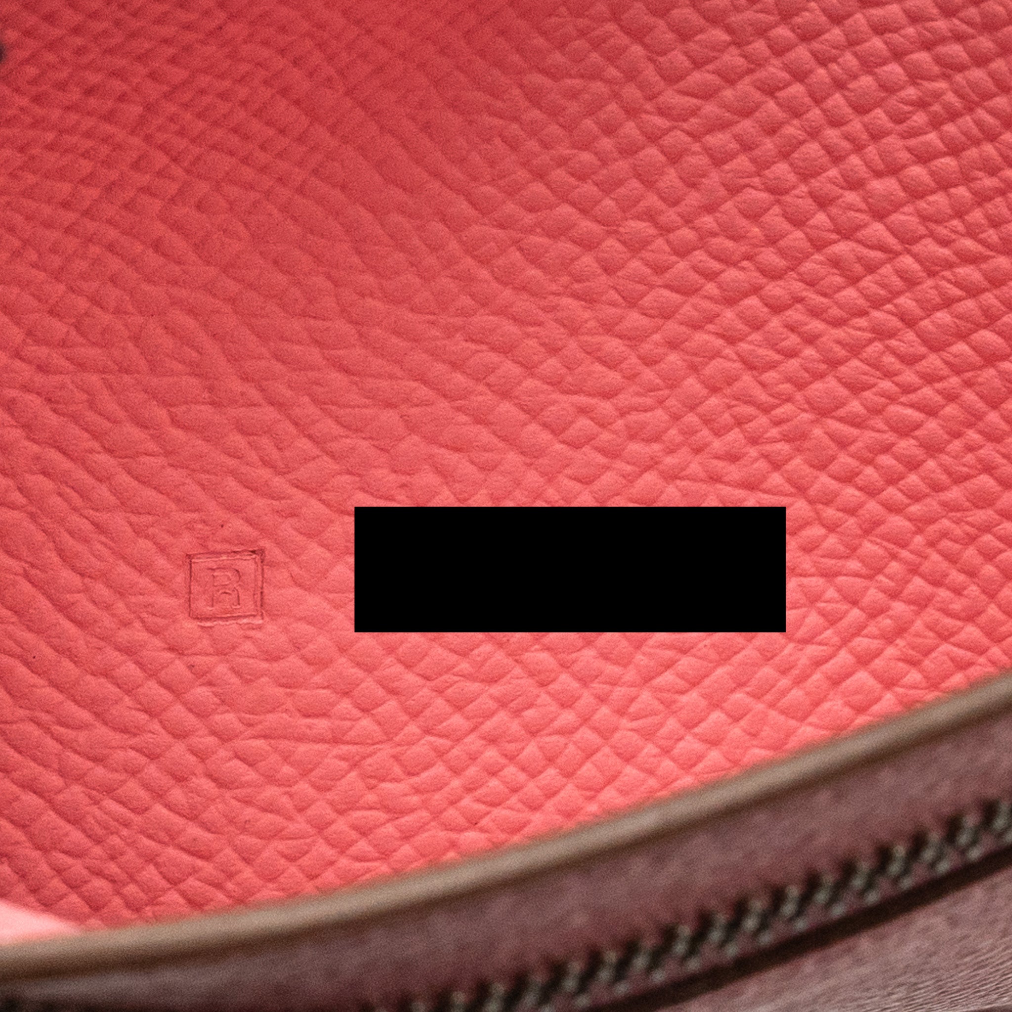 HERMES BEARN LONG WALLET EPSOM ROSE CONFETTI SHW