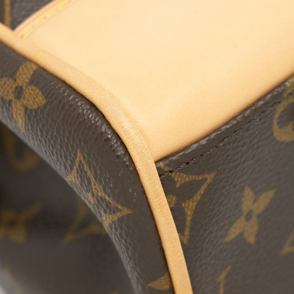 LOUIS VUITTON BEVERLY MM SHOULDER BAG MONOGRAM CANVAS AND LEATHER GHW