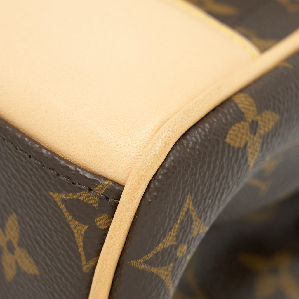 LOUIS VUITTON BEVERLY MM SHOULDER BAG MONOGRAM CANVAS AND LEATHER GHW