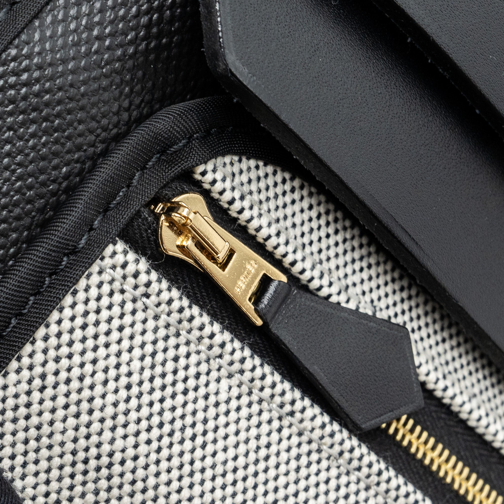 HERMES HERBAG 31 BERLINE/VACHE HUNTER BLACK GHW