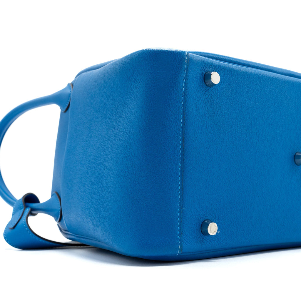 HERMES HERMES LINDY 30  EVERCOLOR  BLUE HYDRA SHW