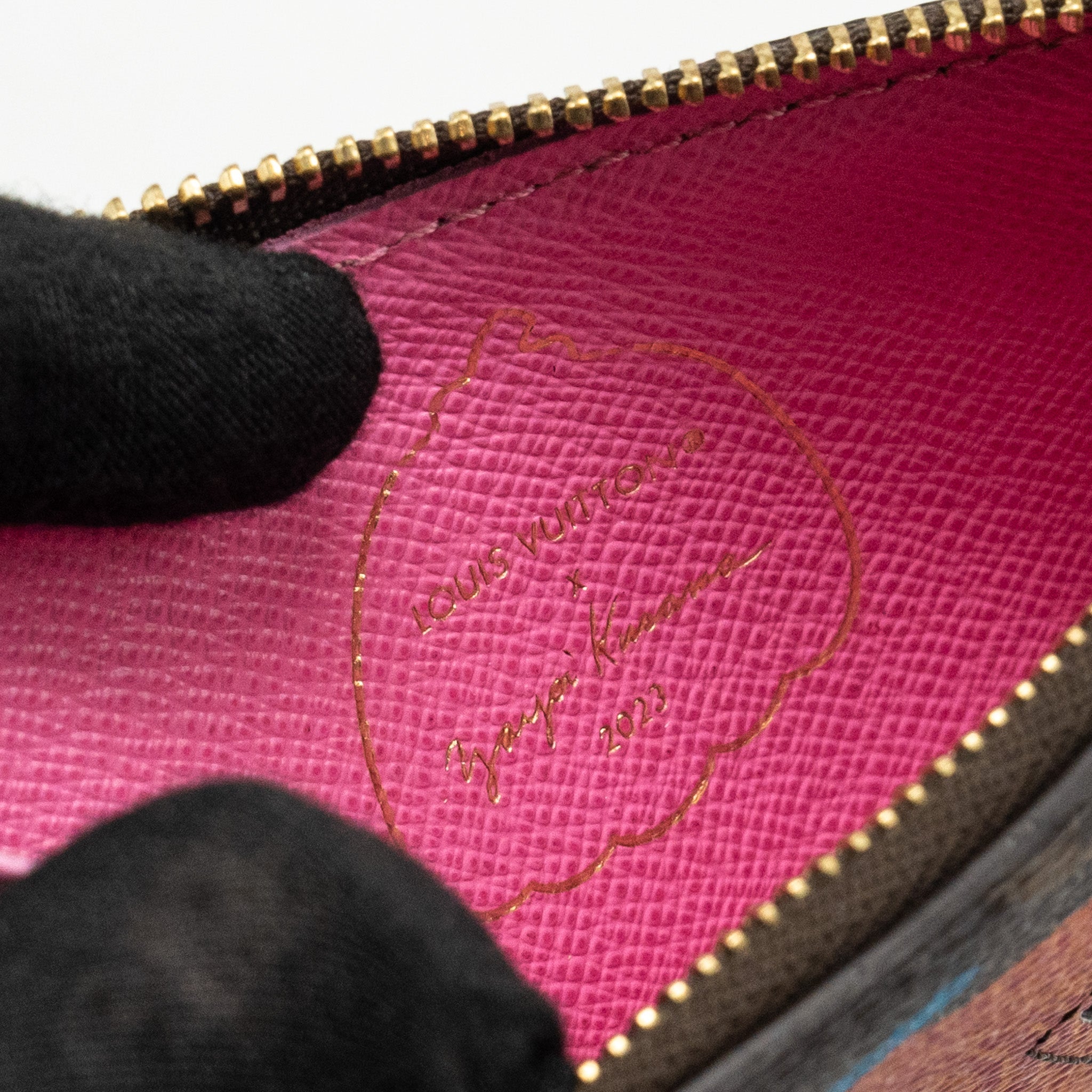 LOUIS VUITTON X YK ROMY CARD WALLET LIMITED MONOGRAM CANVAS GHW