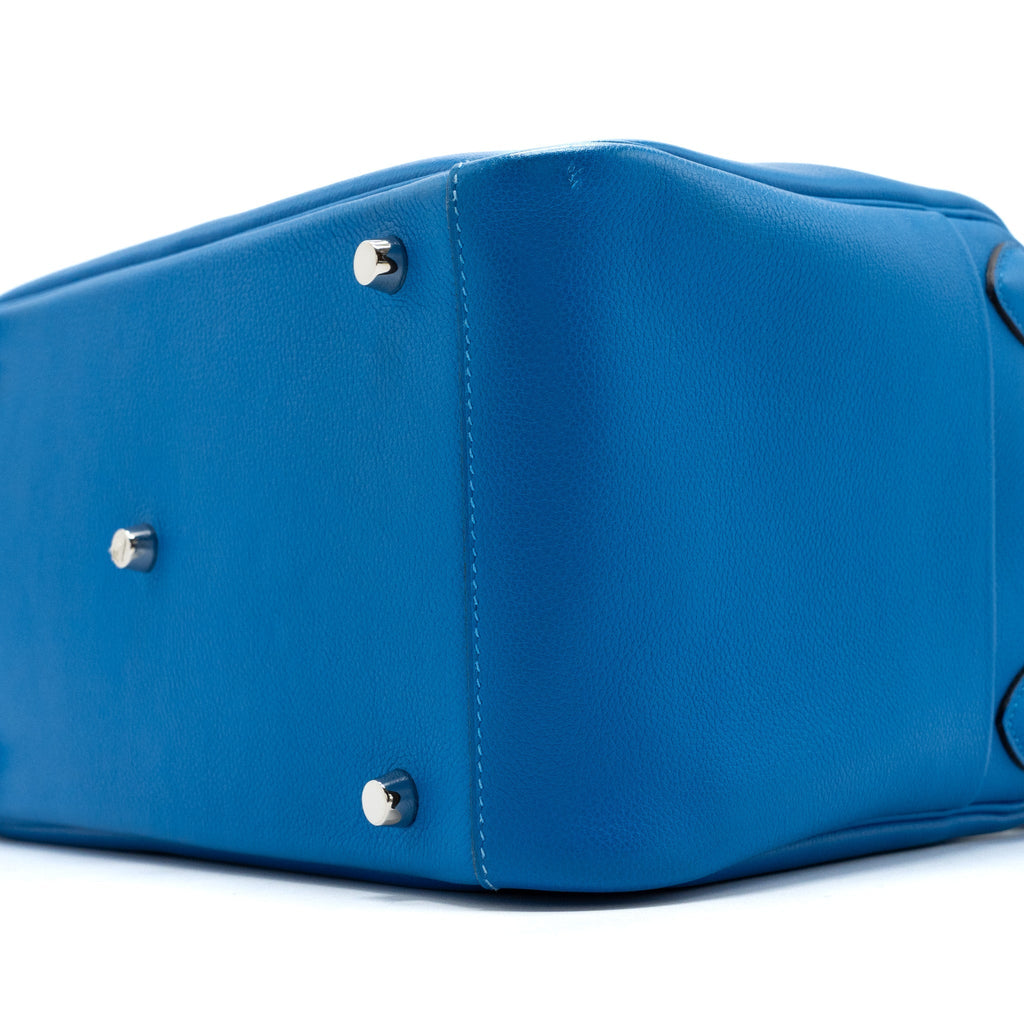 HERMES HERMES LINDY 30  EVERCOLOR  BLUE HYDRA SHW