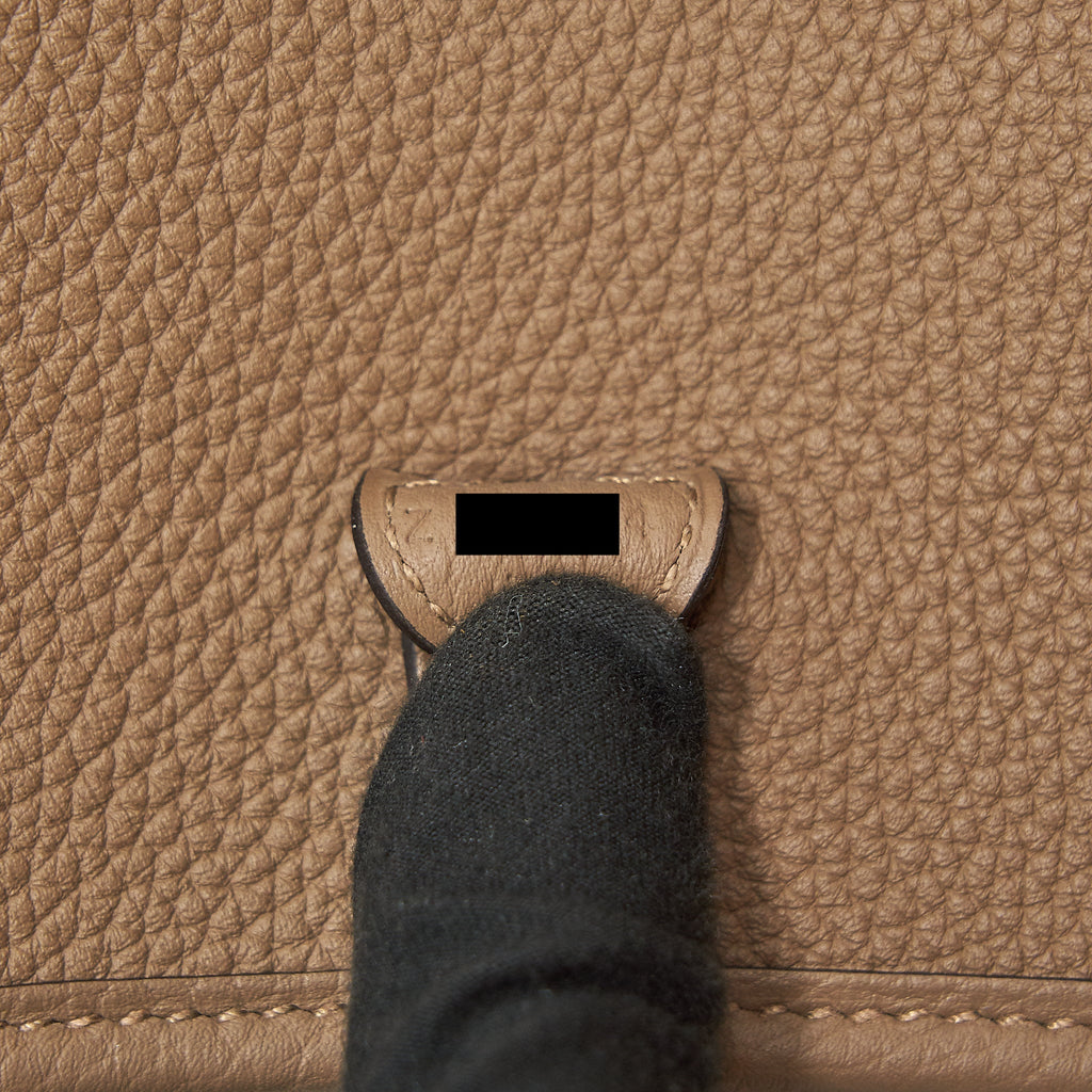HERMES MINI EVELYNE 16 AMAZON BAG BEIGE DE WEIMAR/ GRIS ETAN
