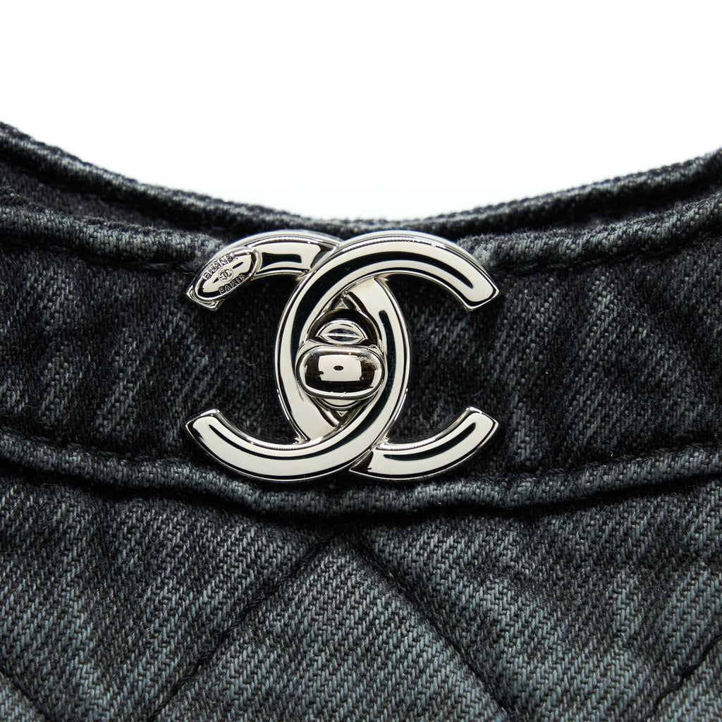 CHANEL 31 BAG DANIM GREY SHW