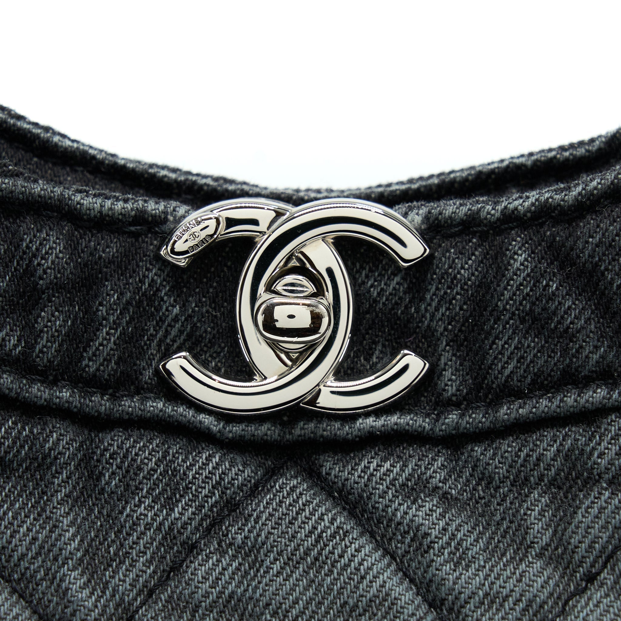 CHANEL 31 BAG DANIM GREY SHW