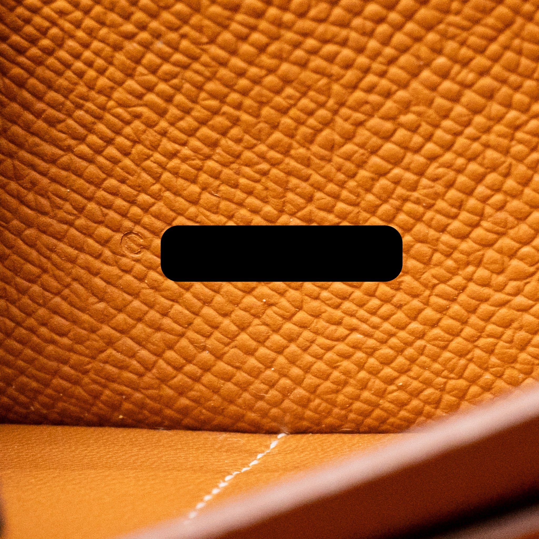 HEMES KELLY LONG WALLET EPSOM GOLD GHW