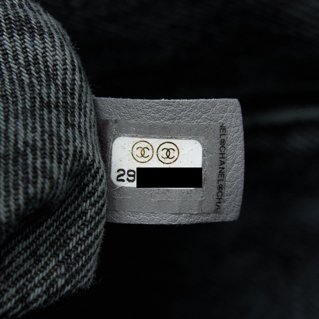 CHANEL 31 BAG DANIM GREY SHW