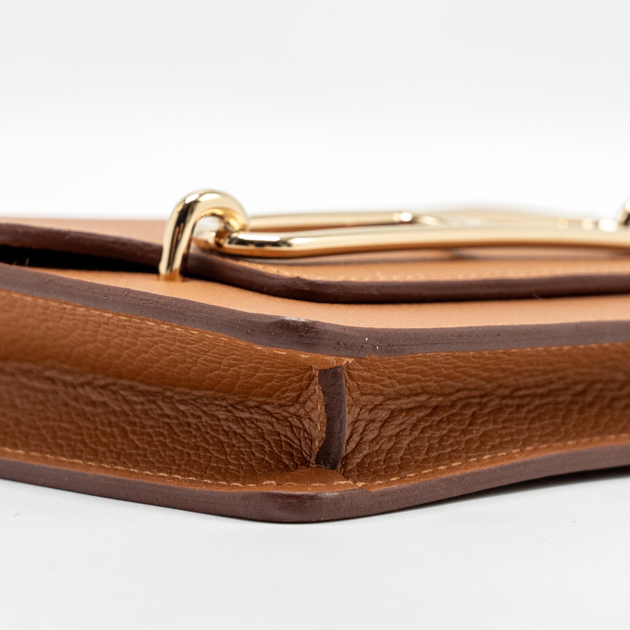 HERMES ROULIS SLIM EVERCOLOR GOLD/VERT FIZZ LGHW