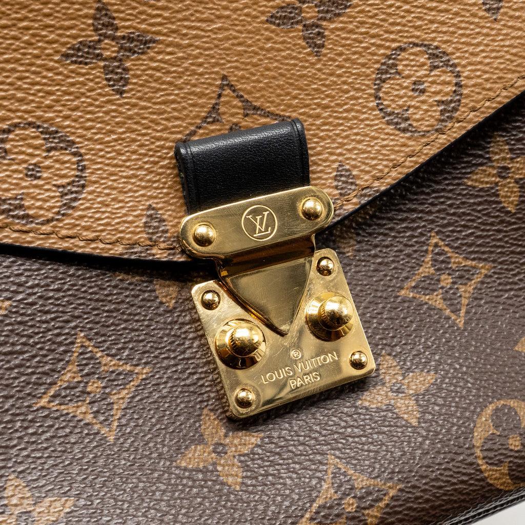 LOUIS VUITTON POCHETTE METIS MONOGRAM REVERSE CANVAS GHW