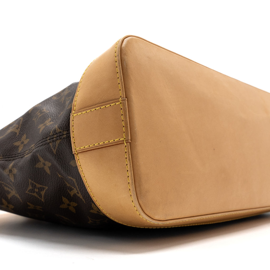 LOUIS VUITTON ZIPPER TOTE BAG MONOGRAM CANVAS GHW