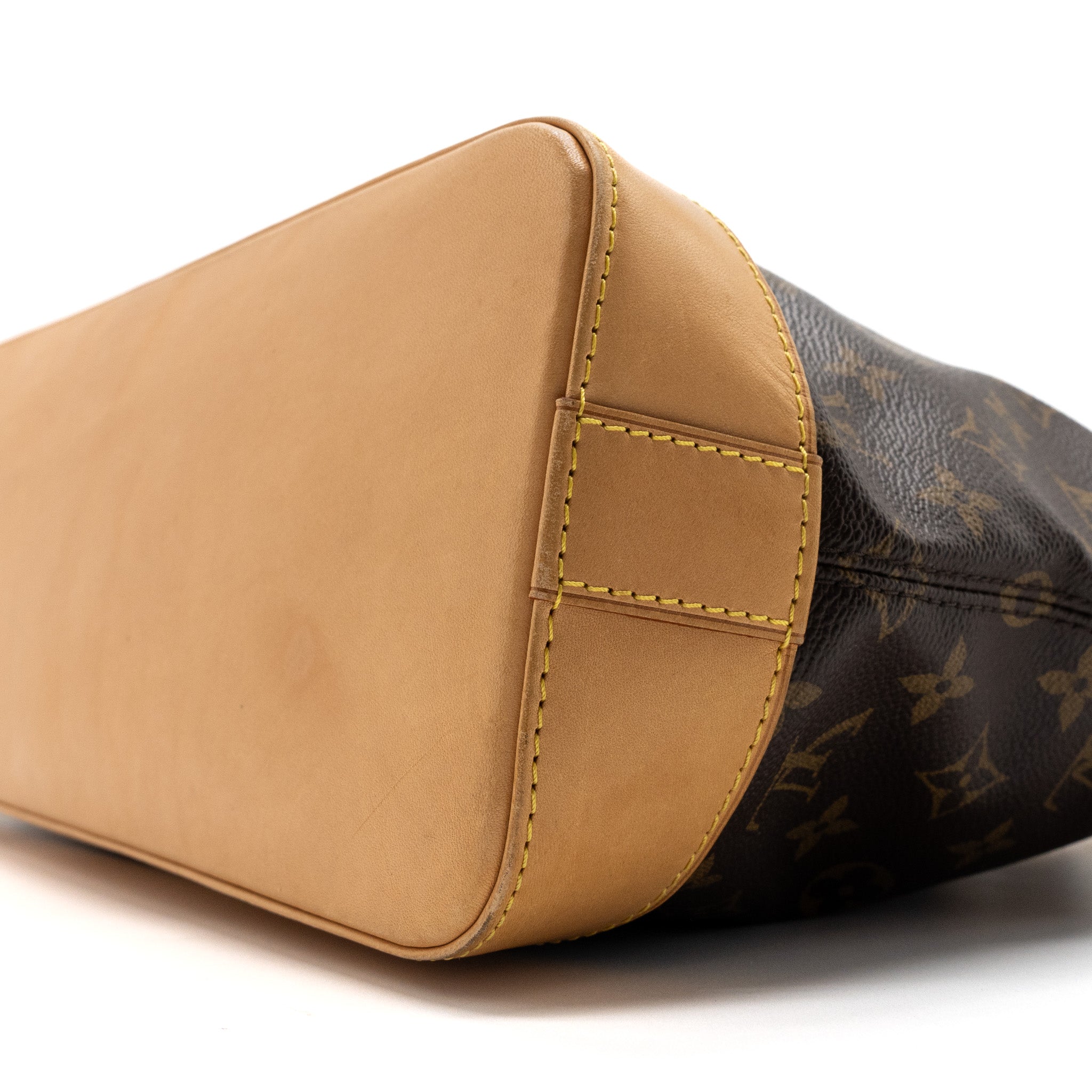 LOUIS VUITTON ZIPPER TOTE BAG MONOGRAM CANVAS GHW