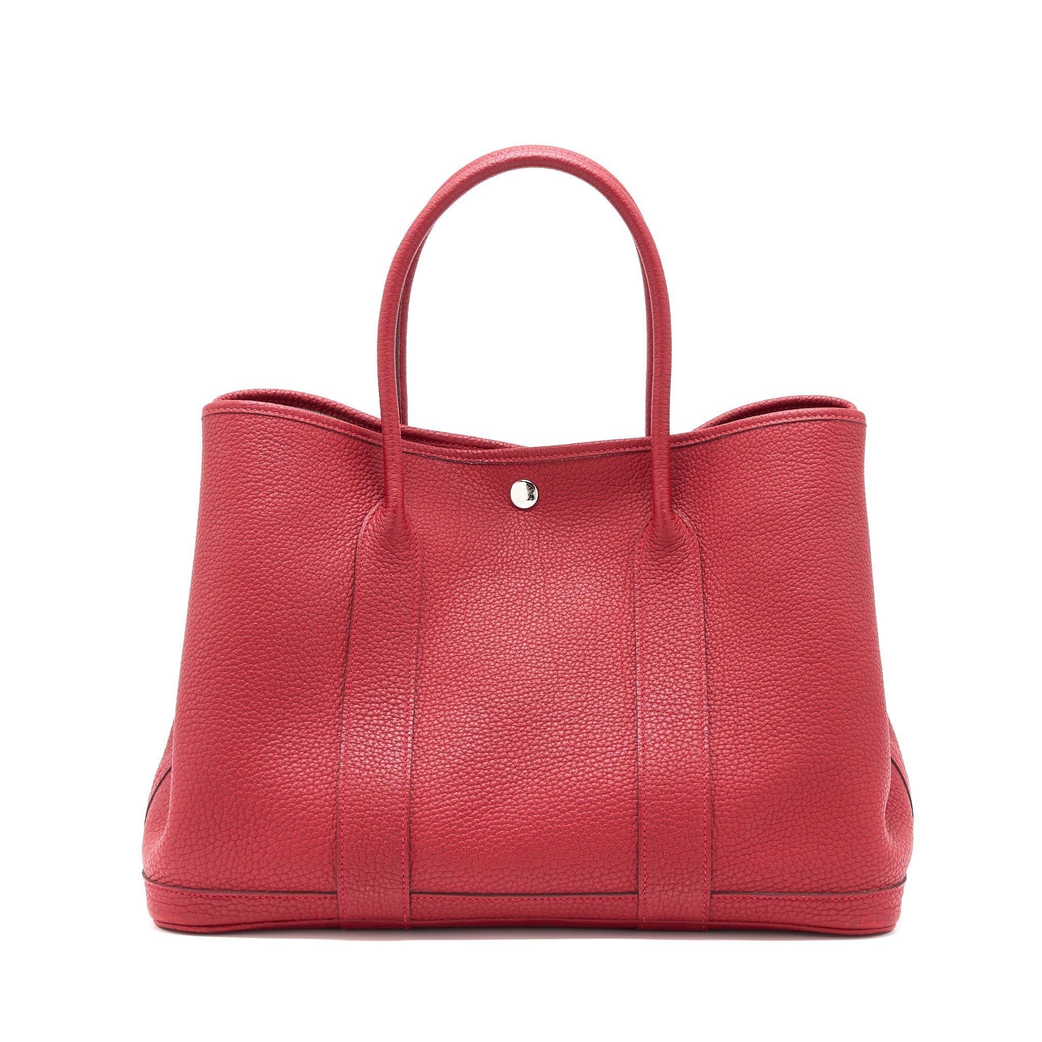 HERMES GARDEN PARTY 36 DARK RED SHW