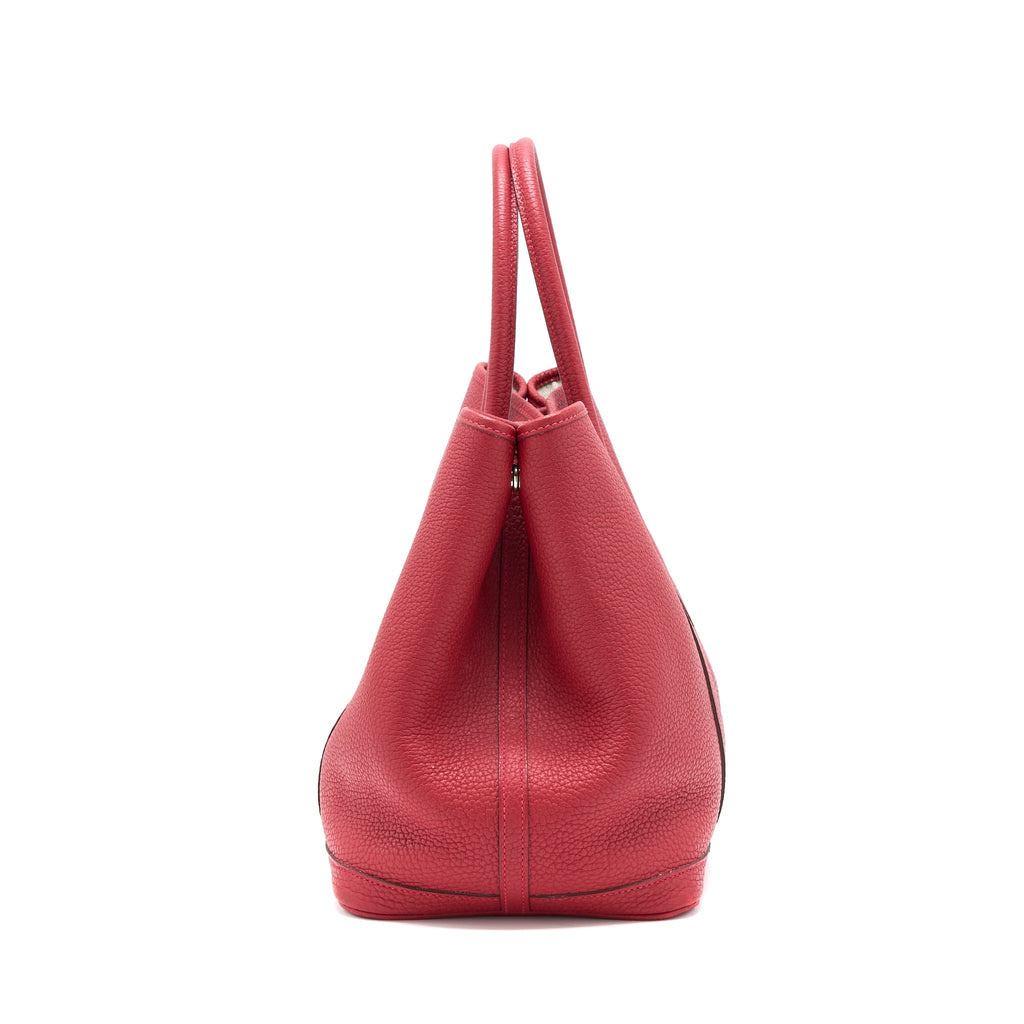 HERMES GARDEN PARTY 36 DARK RED SHW