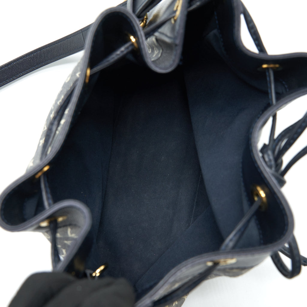 LOUIS VUITTON IDYLLE NOE BAG ENCRE MONOGRAM PRINT CANVAS AND LEATHER GHW