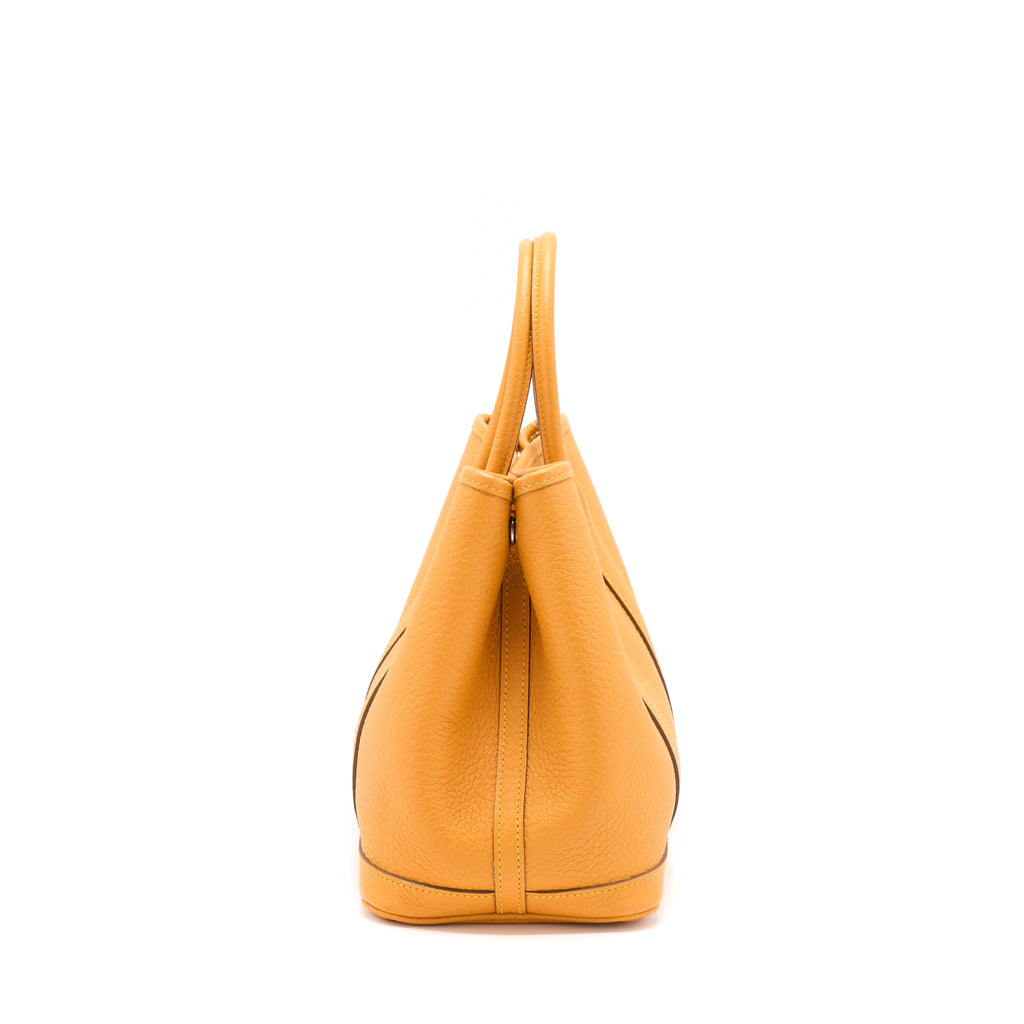 HERMES GARDEN PARTY 30 9U MOUTARDE SHW