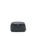 CHANEL CAMERA CLUTCH LAMBSKIN BLACK SHW