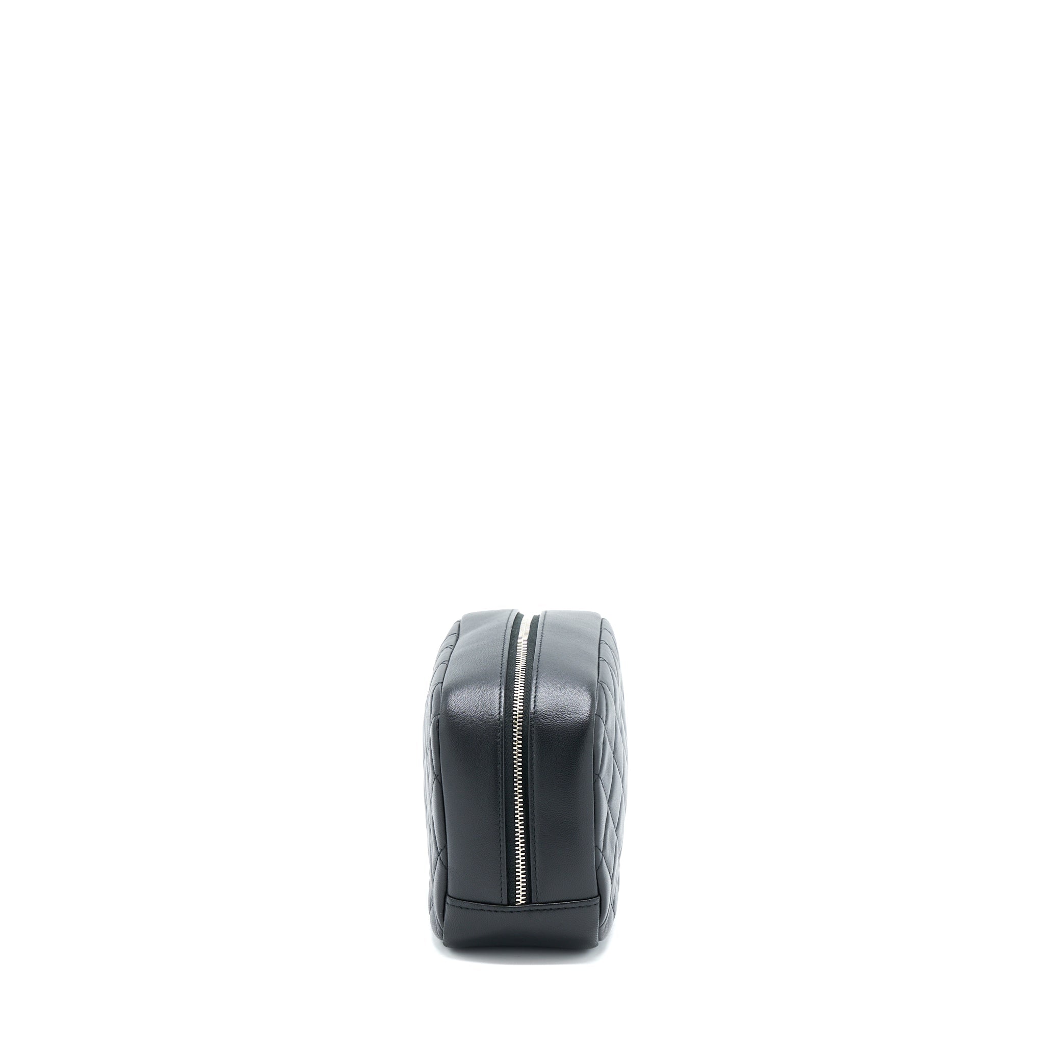 CHANEL CAMERA CLUTCH LAMBSKIN BLACK SHW
