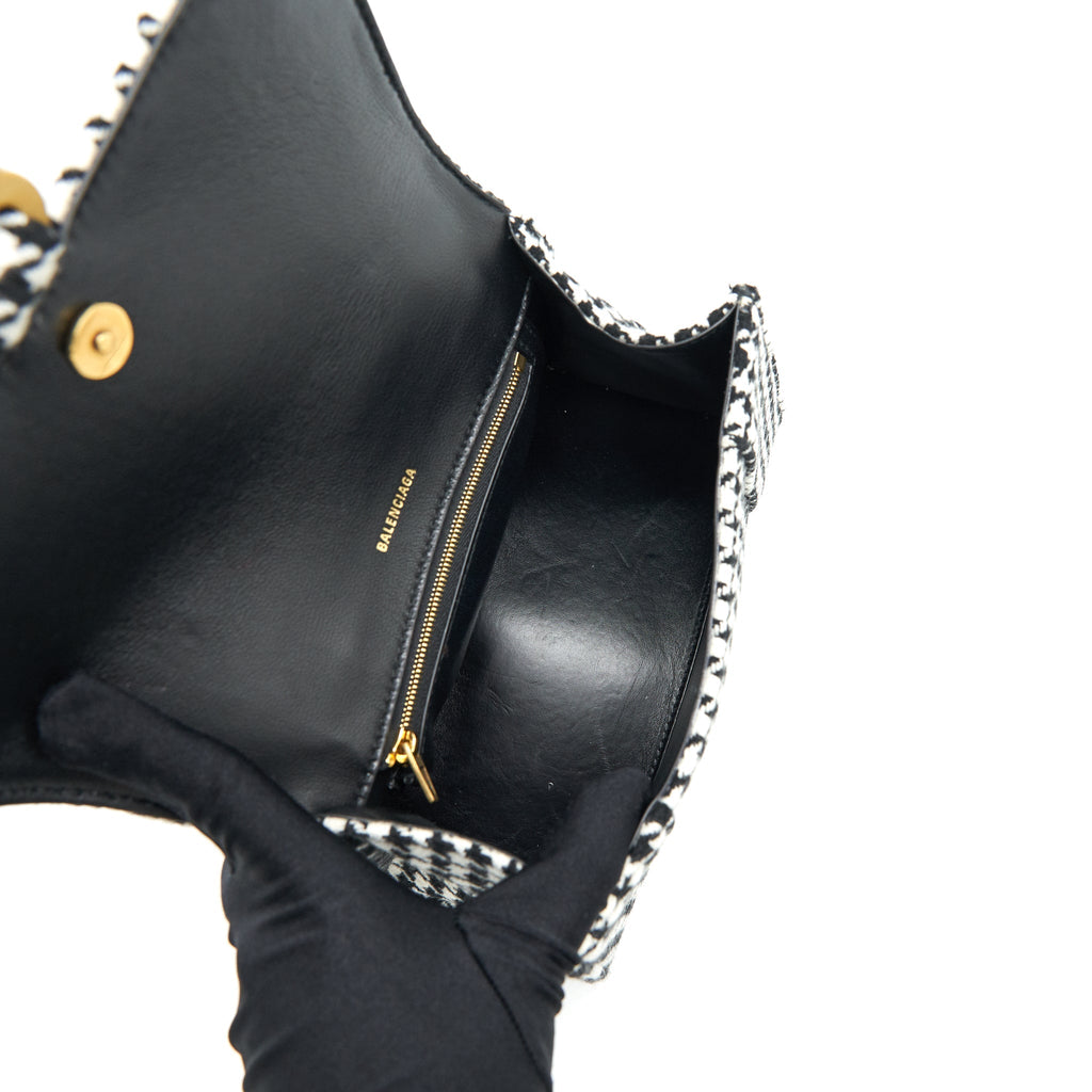 BALENCIAGA HOURGLASS SMALL FABRIC