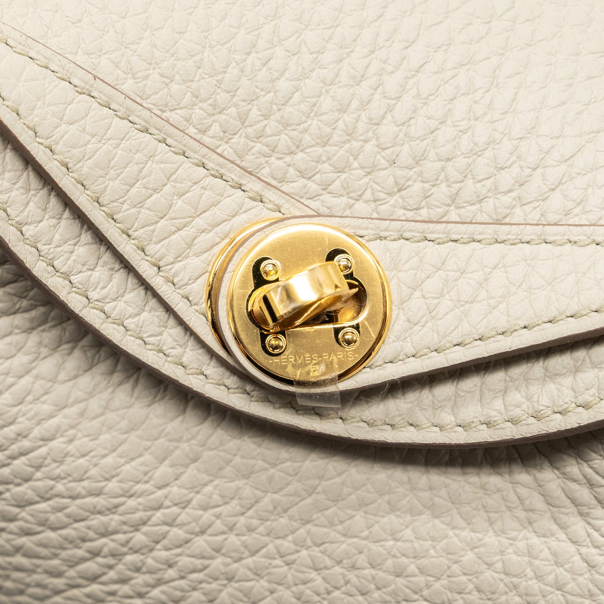 HERMES MINI LINDY CLEMENCE 8L BETON GHW