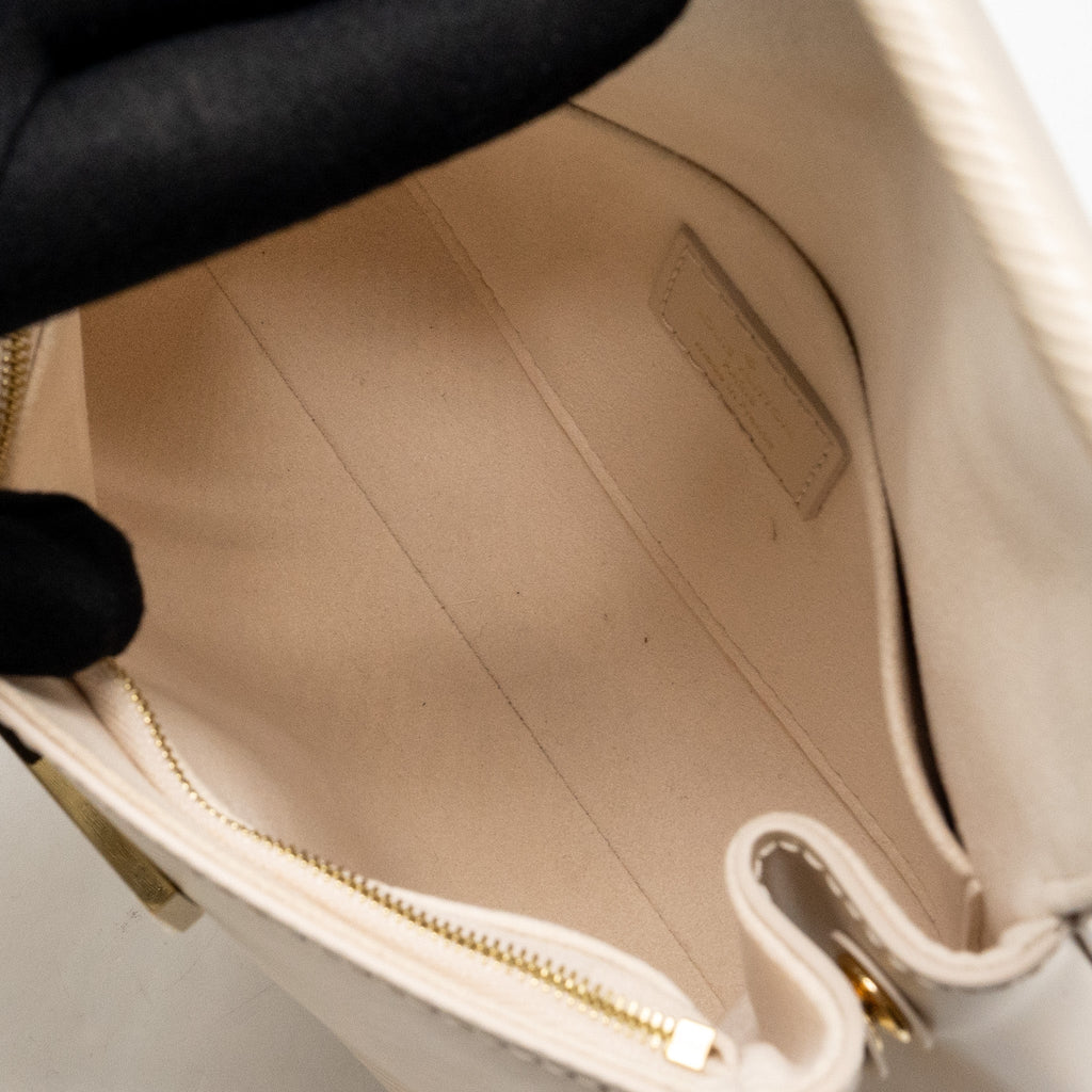 LOUIS VUITTON CLUNNY MINI EPI CREAM WHITE/MULTICOLOUR STRAP SHW