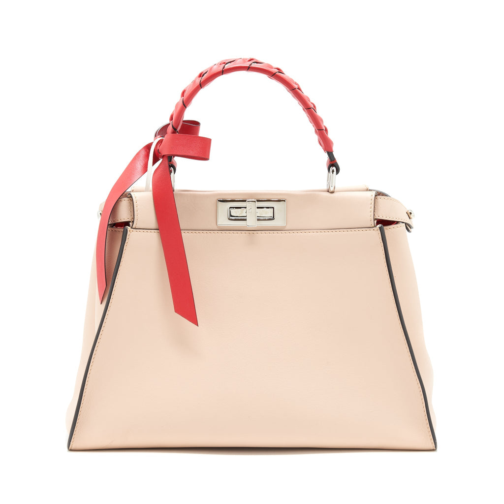 FENDI PEEKABOO BAG LIGHT PINK LIMITED EDITION GHW