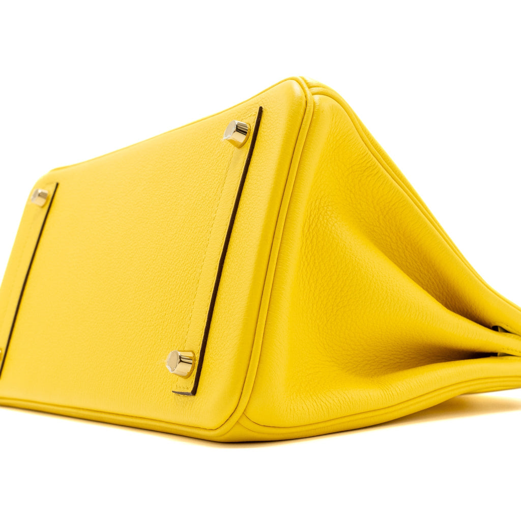 HERMES BIRKIN 30 TAURILLON NOVILLO JAUNE DE NAPLES GHW