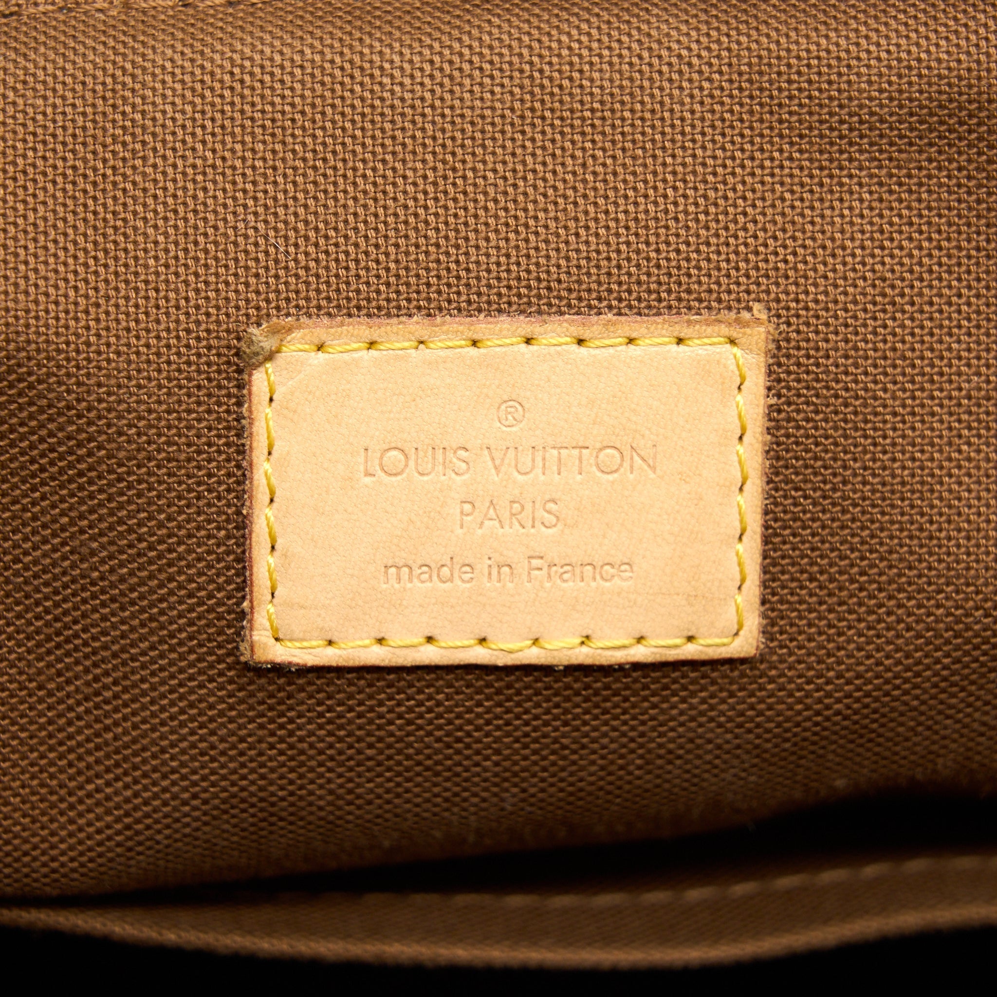LOUIS VUITTON VINTAGE SHOULDER BAG MONOGRAM CANVAS GHW