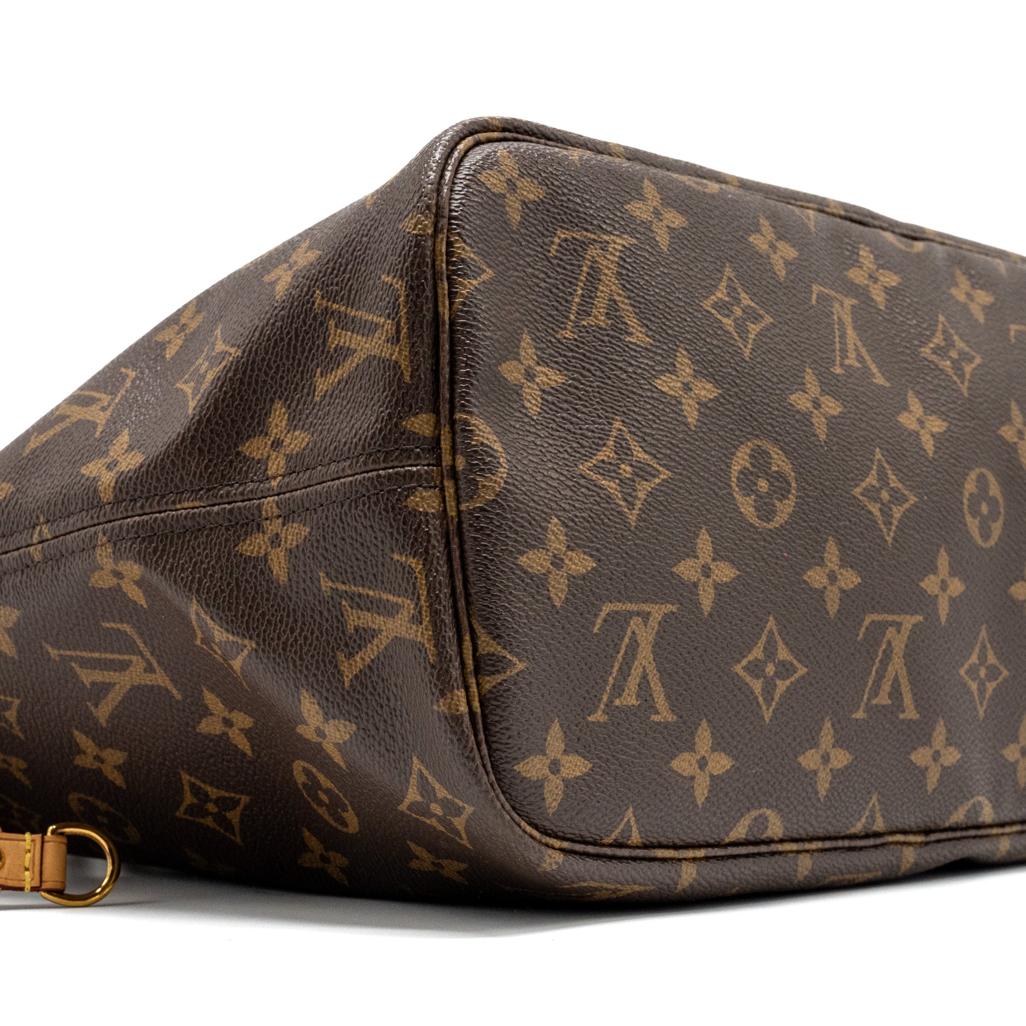 LOUIS VUITTON NEVERFULL MM MONOGRAM CANVAS GHW